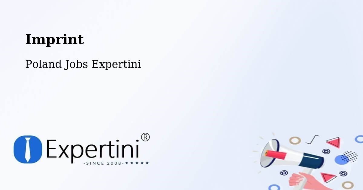Imprint – Bełżyce - Poland Jobs Expertini